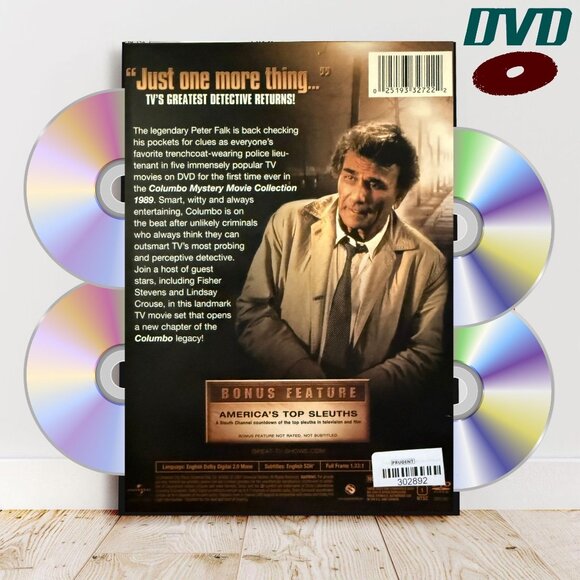Columbo: The Mystery Movie Collection 1989 | Classic Detective TV Movies - Picture 2 of 2